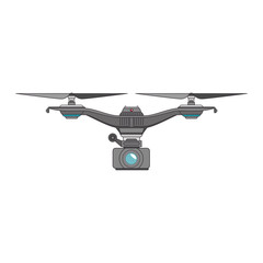 drone flying technology with camera
