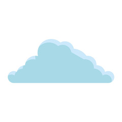 cloud sky isolated icon