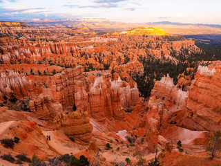 The Bryce Canyon National Park, Utah, United States