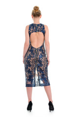 Beauty woman in sexy dress studio portrait