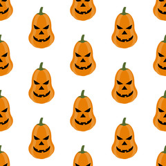 Jack-o-lantern pumpkin pattern