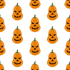 Jack-o-lantern pumpkin pattern