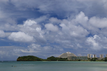 Fototapeta premium beach of GUAM