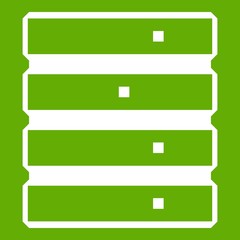 Database icon green