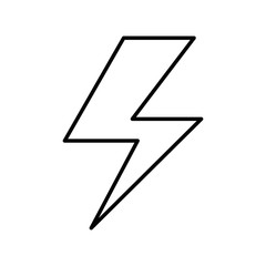 ray electric isolated icon