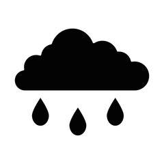cloud sky with drop