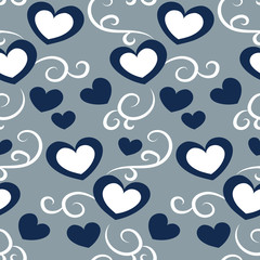 Beautiful seamless patterns ready for valentine's day