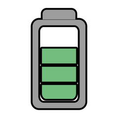 battery level isolated icon
