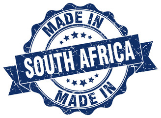 made in South Africa round seal
