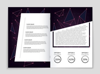 Abstract vector layout background set. For art template design, list, front page, mockup brochure theme style, banner, idea, cover, booklet, print, flyer, book, blank, card, ad, sign, sheet, a4