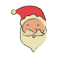 santa claus christmas related icon image vector illustration design