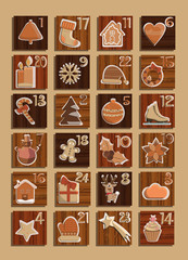 Adventcalendar twentyfour christmas asset