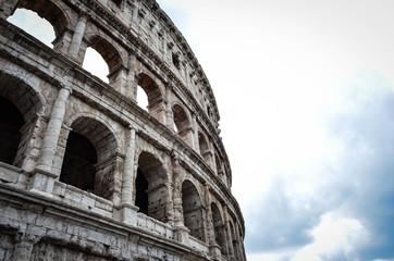 Obraz premium streets of rome - old buildings, arhitecture, colloseum, historical places