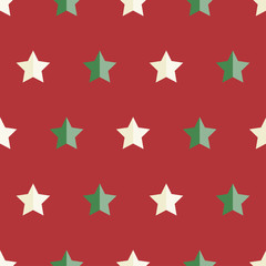 Obraz premium Pattern seamless christmas theme