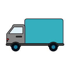 delivery truck icon image vector illustration design 