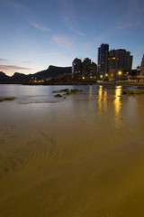 Evening on Calpe beach
