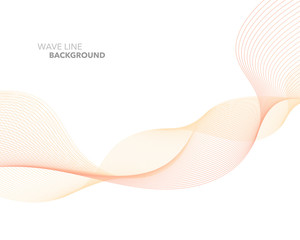 Elegant abstract vector web gradient wave line futuristic style background template