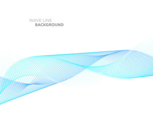 Elegant abstract vector web gradient wave line futuristic style background template