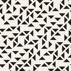 Vector random shapes seamless pattern. Modern stylish irregular texture. Repeating tiles with geometric minimalistic elements.