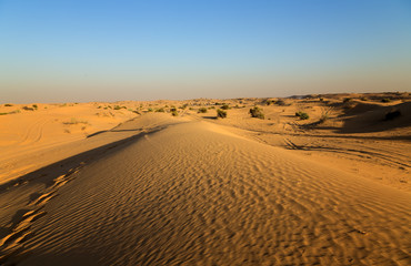 Fototapeta na wymiar sand natural desert dune