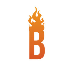 fire burn initial letter alphabet
