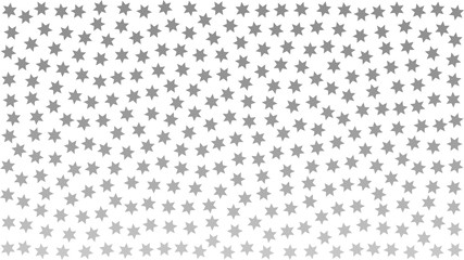 silver snowflakes. gray stars. white grey background pattern abstract. monochrome stipple effect. vector illustration