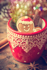 Christmas Decorations with Gingerbread man