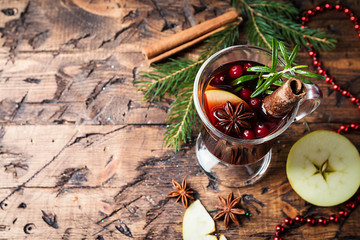 christmas hot mulled wine