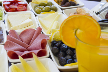 Breakfast table