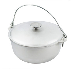 cauldron, cast aluminum cookware