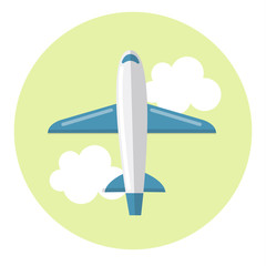 Airplane icon symbol