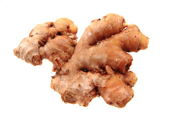 ginger root isolated