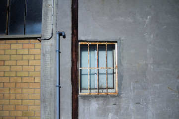 Iron gratings on the window (Pesaro, Italy)