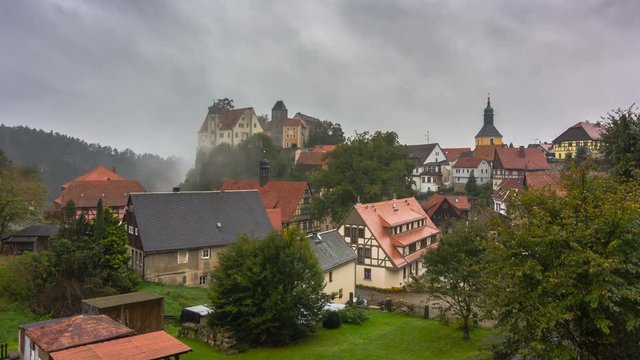 Hohnstein Burg in der S&auml;chsischen Schweiz