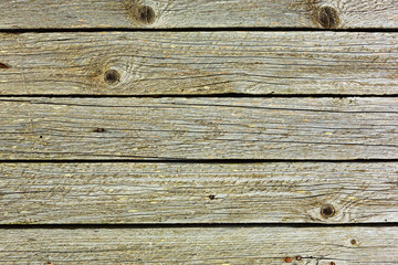 Old unpainted plank background