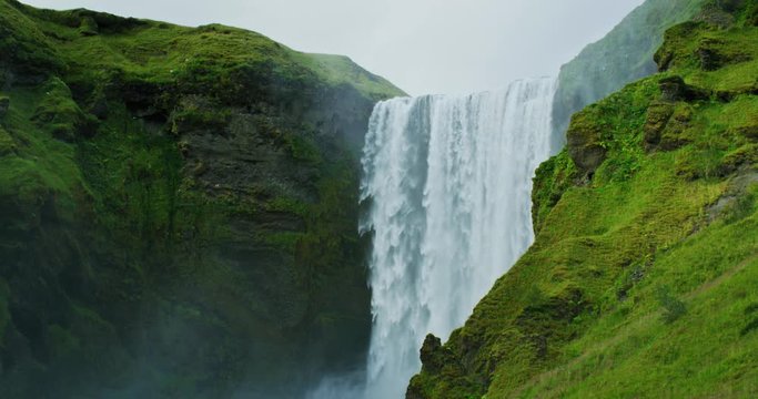 Sk&oacute;gafoss Waterfall in Iceland