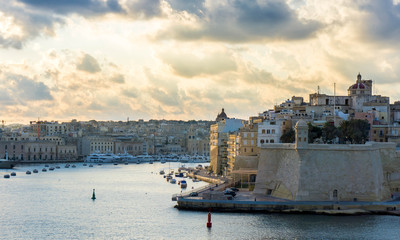 Obraz premium Valletta sunrise