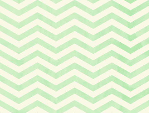 Horizontal green texture chevron pattern background