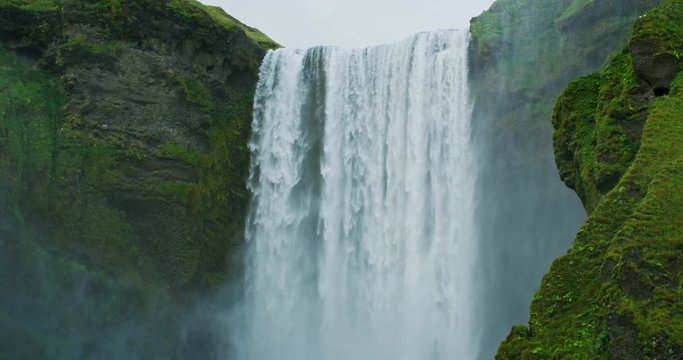 Sk&oacute;gafoss Waterfall in Iceland