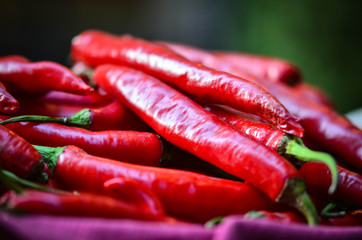 paprika close up - fresh vegetables