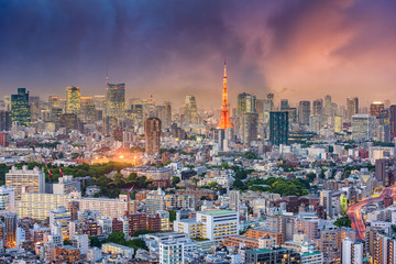 Fototapeta premium Tokyo Japan Cityscape