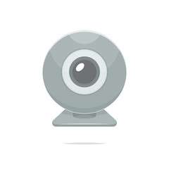 Webcam icon vector isolated illustration