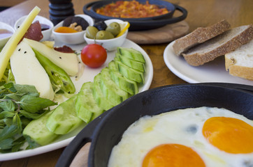Turkish Breakfast table
