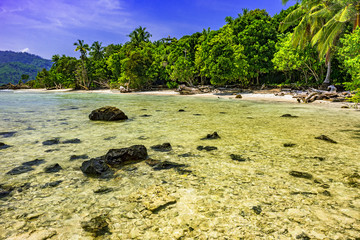 Indonesian beach
