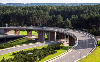 WEstern bypass viaduct,Vilnius