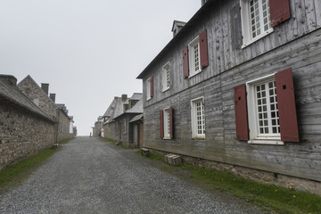 Fototapeta na wymiar Fortress of Louisbourg, Cape Breton Island, Canada