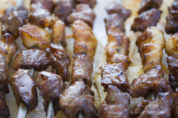 Lamb kebab