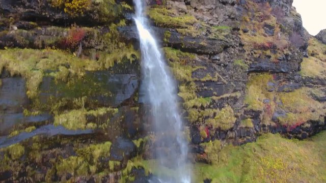 Little waterfall on Iceland