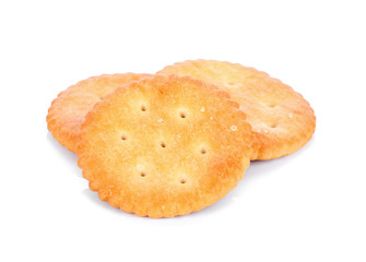 Biscuits isolated on a white background