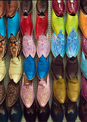 Ethnic shoes market. Slippers shoes